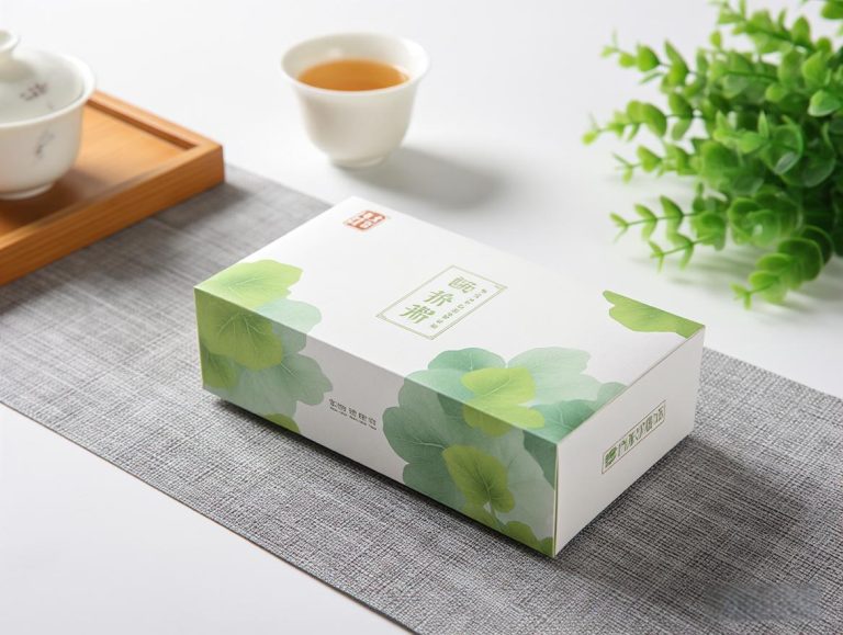 Custom White Tea Packaging Box | Luxury Tea Gift Box Design