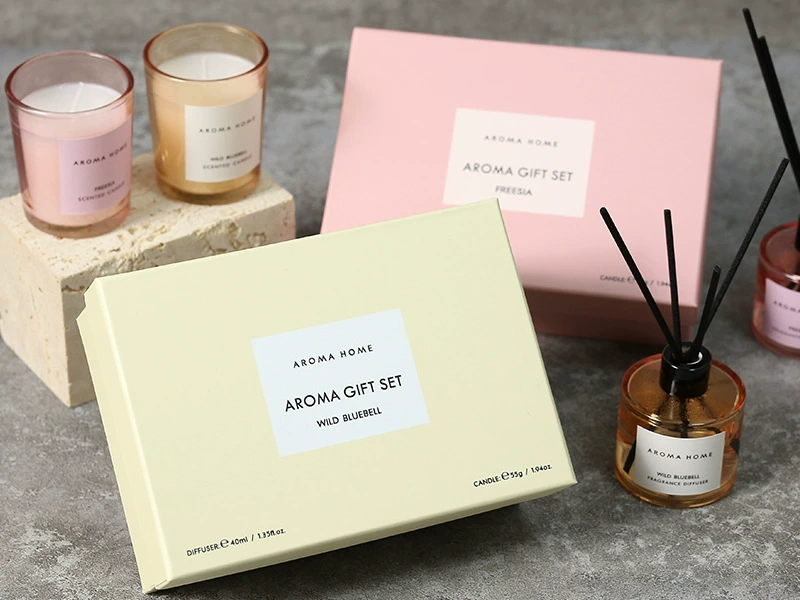 Candle packaging box