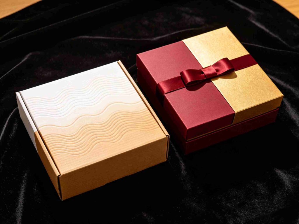 Corrugated vs rigid boxes — Packjaki custom packaging