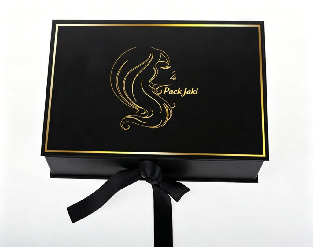 Custom hair extension packaging boxes — Packjaki custom packaging