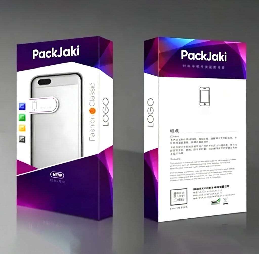 Custom phone case packaging boxes — Packjaki custom packaging