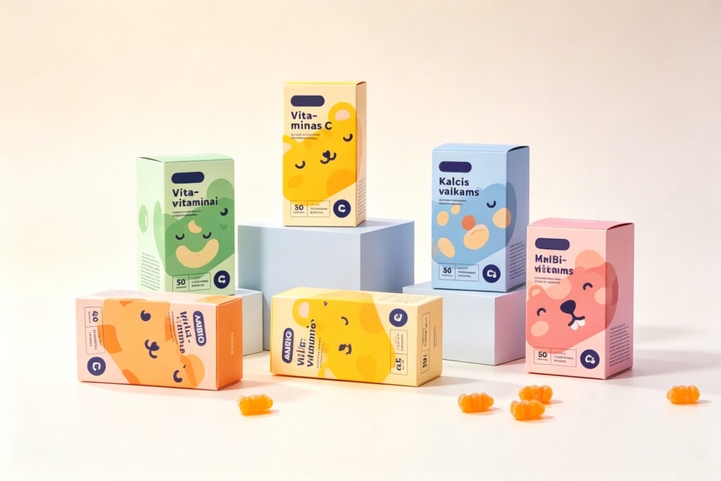 Custom supplement packaging wholesale — Packjaki custom packaging